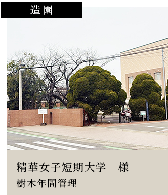 スライダー4造園精華女子短期大学 様